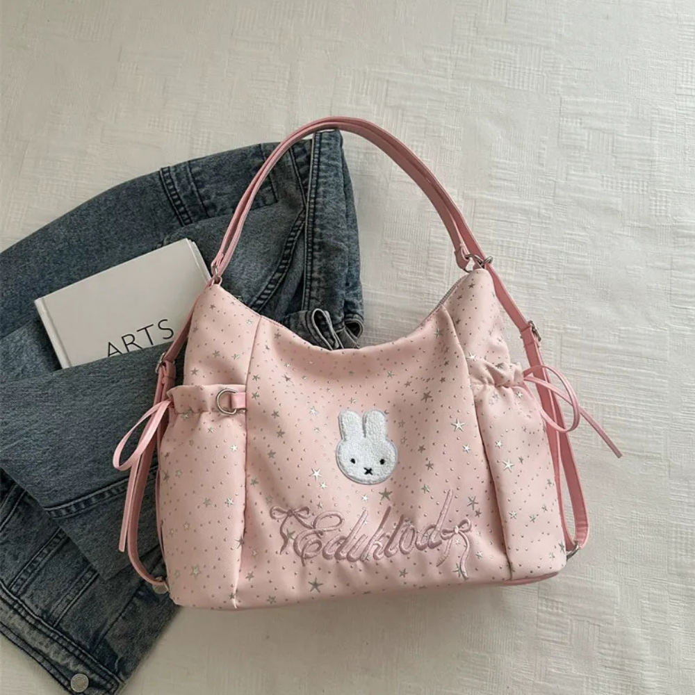 Lusette Bunny Patch Shoulder Bag
