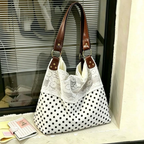 Nivoria Polka Dot Shoulder Bag for Women | Asverra