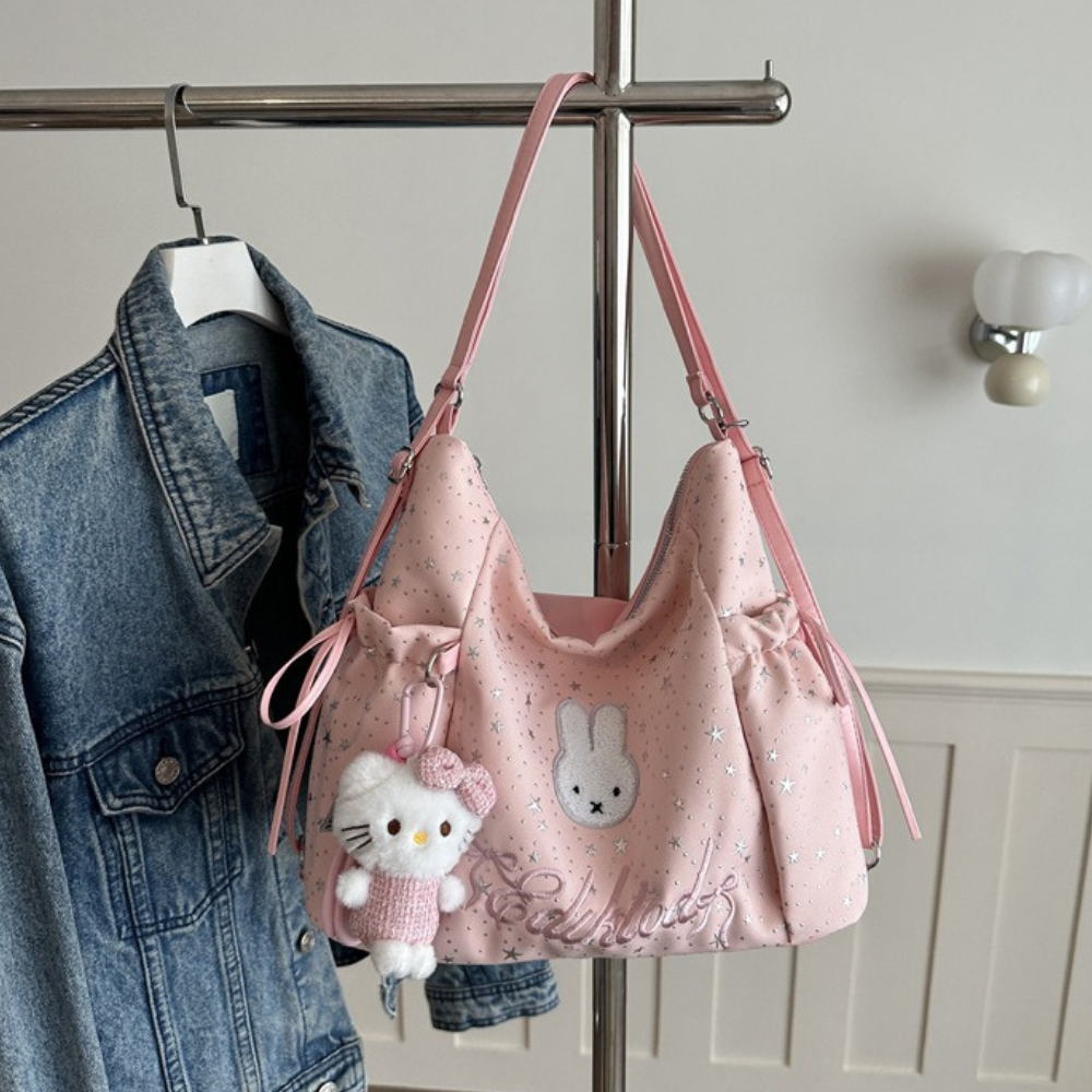 Lusette Bunny Patch Shoulder Bag