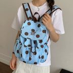 Pimelia Polka Dot Backpack for Women | Asverra