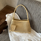Tesoria Woven Shoulder Bag