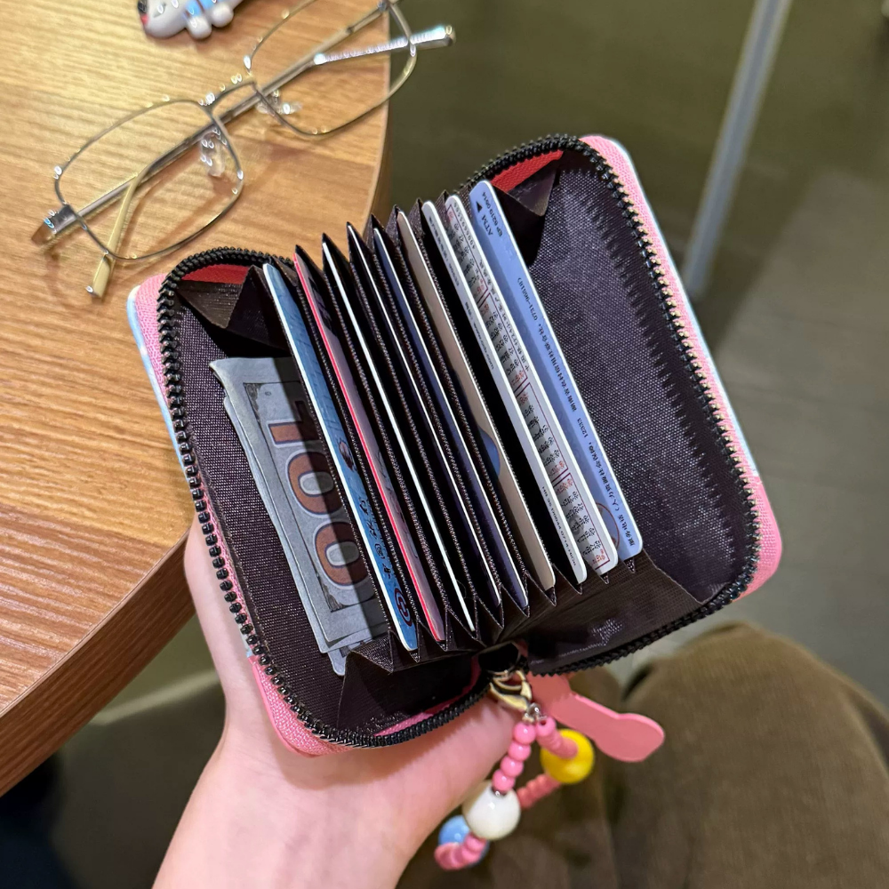 Dachie Bead Card Wallet