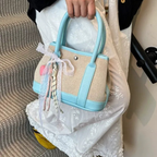 Liorvane Lace Charm Mini Handbag for Women | Asverra