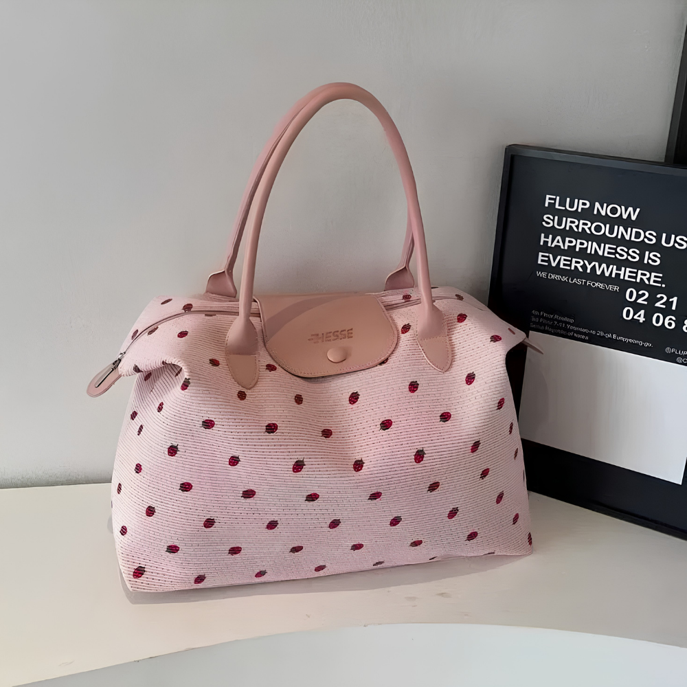 Fraiselle Strawberry Tote Bag for Women | Asverra