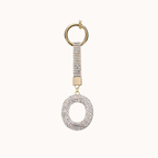 Starry Initials Bag Charm