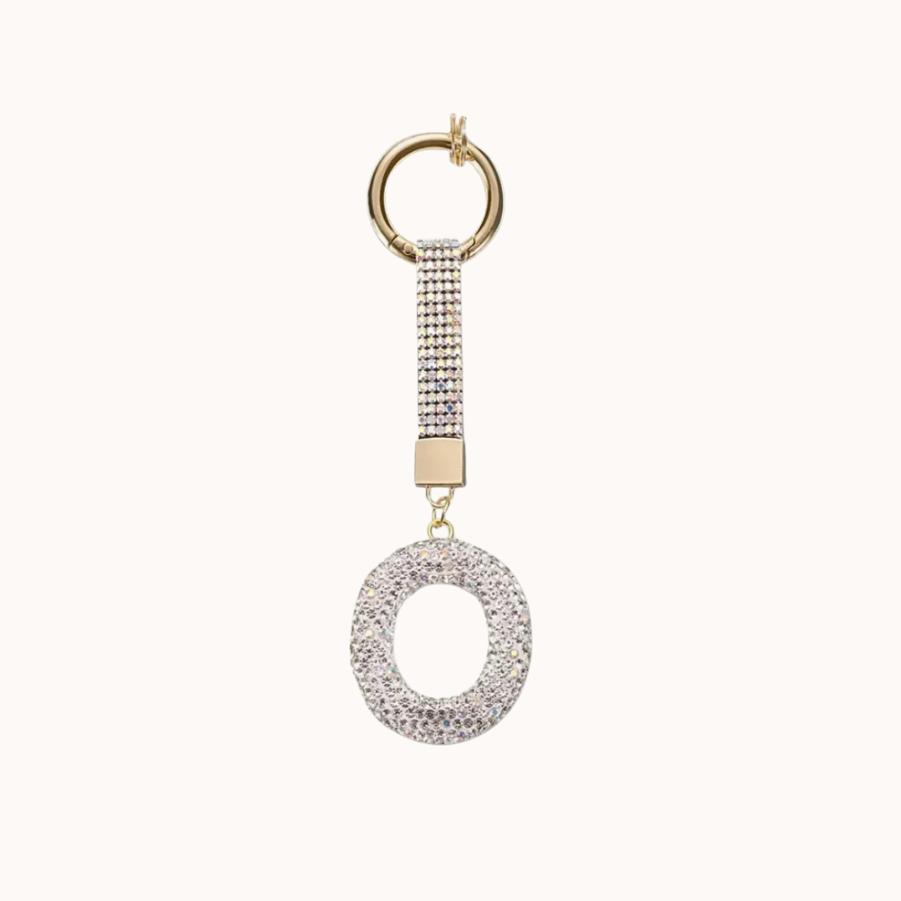 Starry Initials Bag Charm