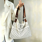 Nivoria Polka Dot Shoulder Bag for Women | Asverra