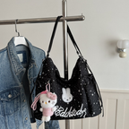 Lusette Bunny Patch Shoulder Bag