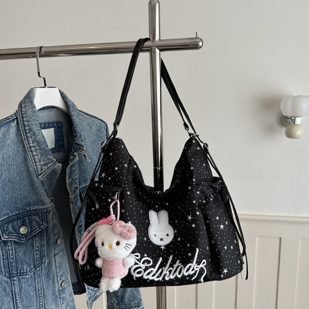 Lusette Bunny Patch Shoulder Bag