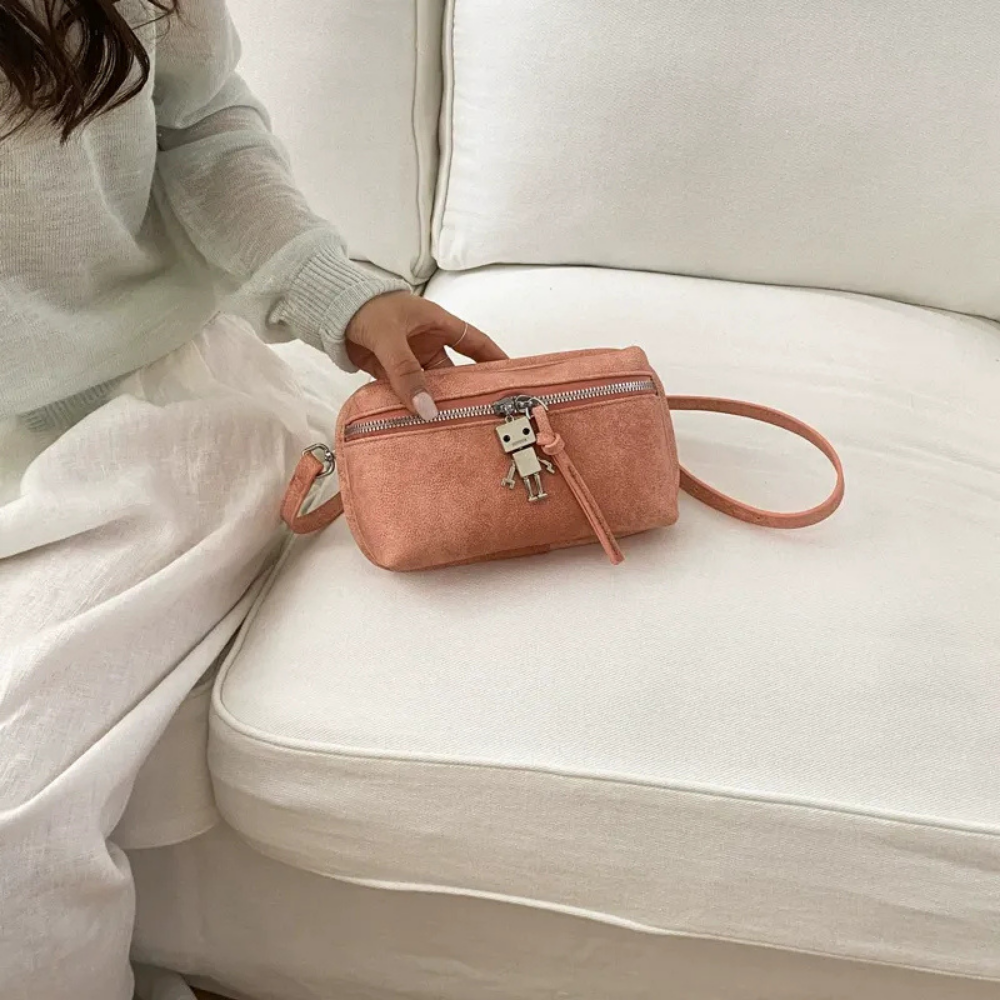 Tinnia Robot Charm Crossbody Bag for Women | Asverra