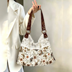 Nivoria Polka Dot Shoulder Bag for Women | Asverra