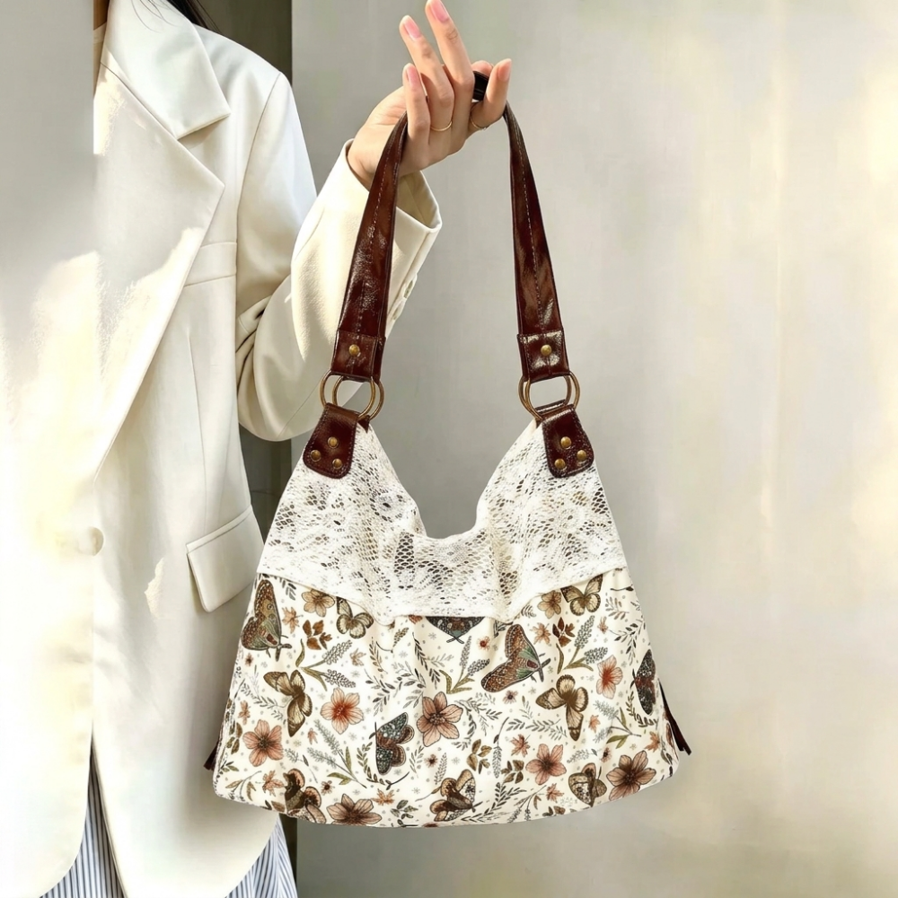 Nivoria Polka Dot Shoulder Bag for Women | Asverra