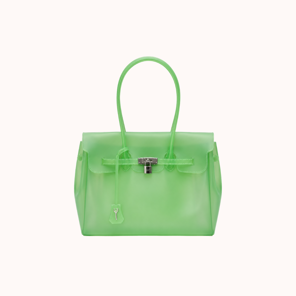 Petalune Lock Tote Bag for Women | Asverra