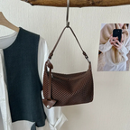 Tissara Woven Shoulder Bag for Women | Asverra