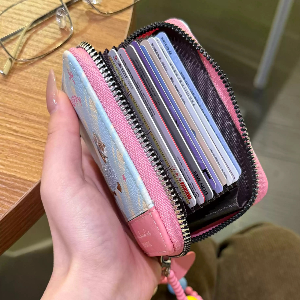 Dachie Bead Card Wallet