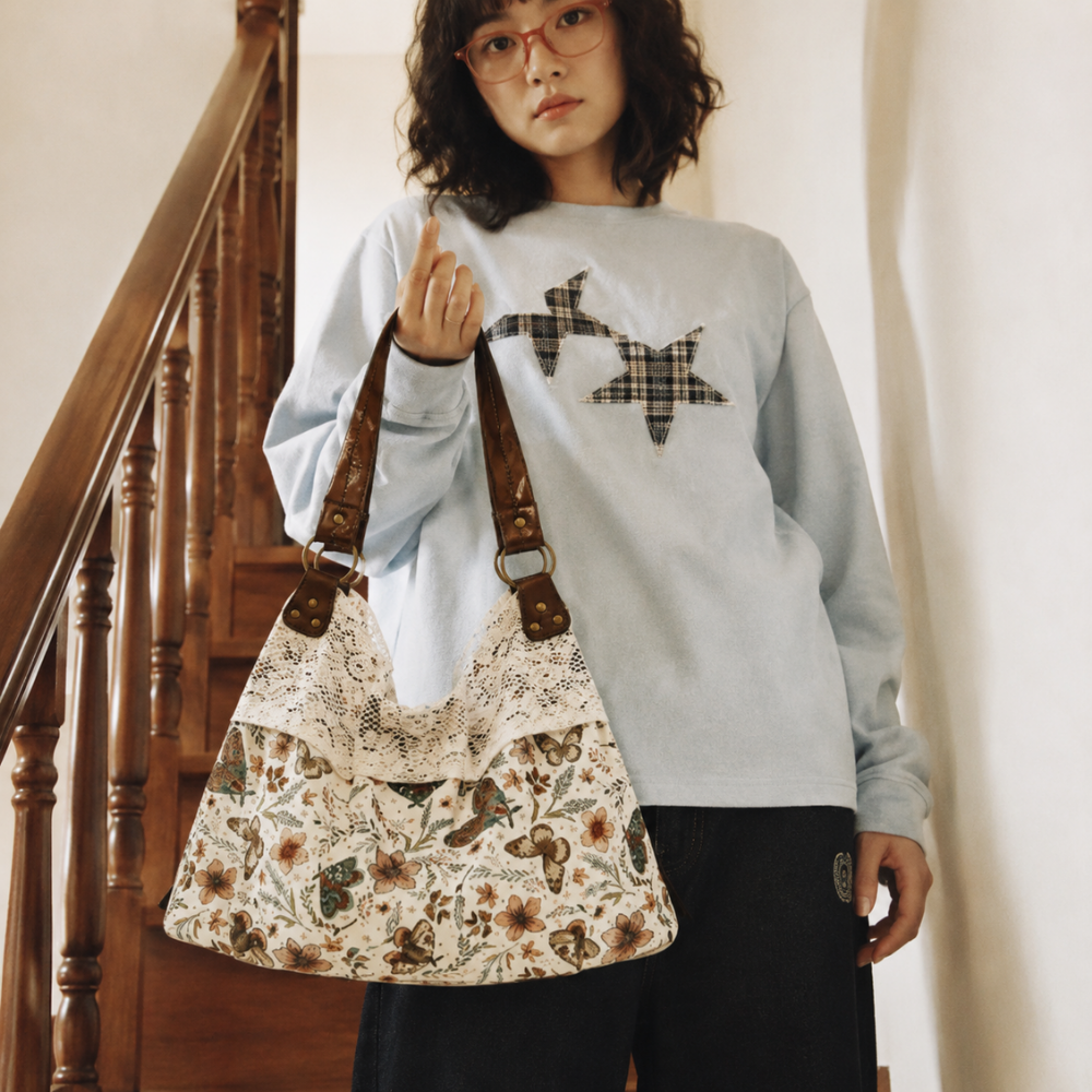 Nivoria Polka Dot Shoulder Bag for Women | Asverra