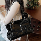 Marnica Belted Shoulder Bag for Women | Asverra