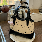 Noirette Bow Charm Shoulder Bag for Women | Asverra
