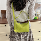 Tissara Woven Shoulder Bag for Women | Asverra