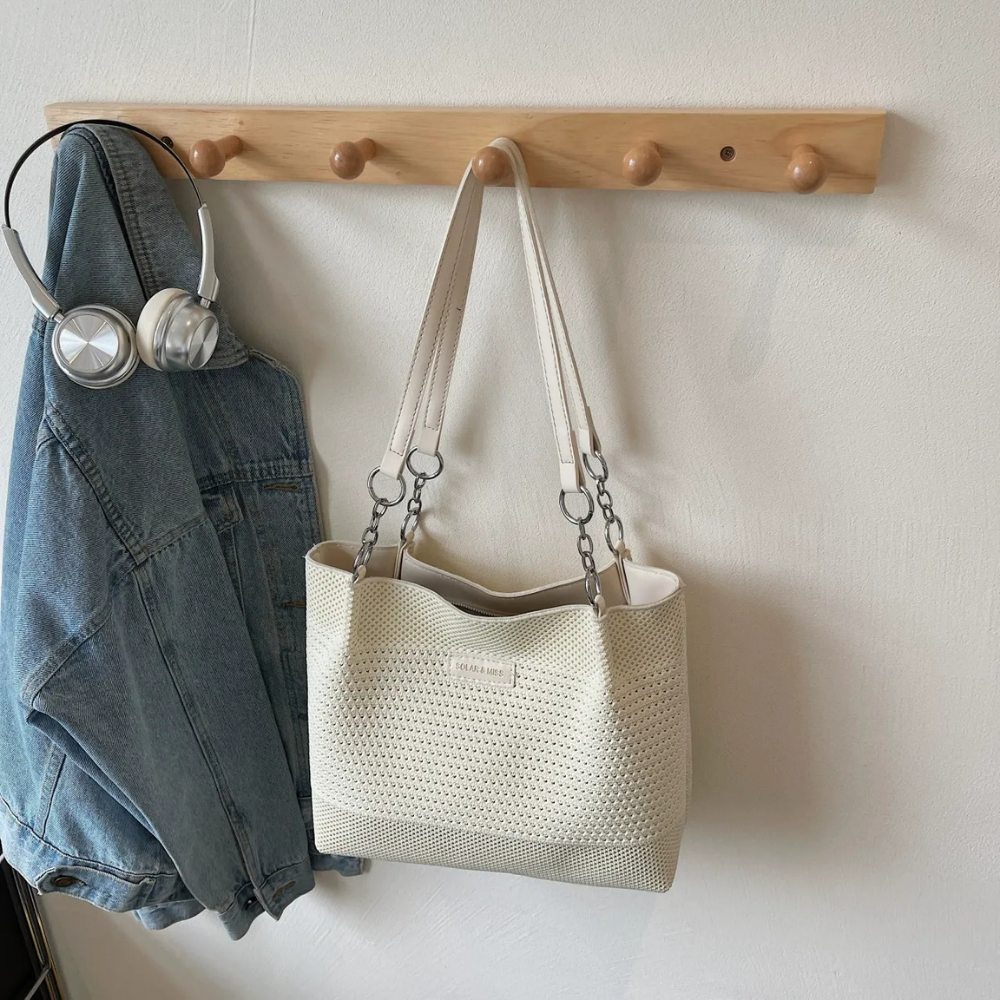 Vivelle Woven Tote Bag for Women | Asverra