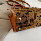 Evarielle Floral Lace Satchel Bag for Women | Asverra