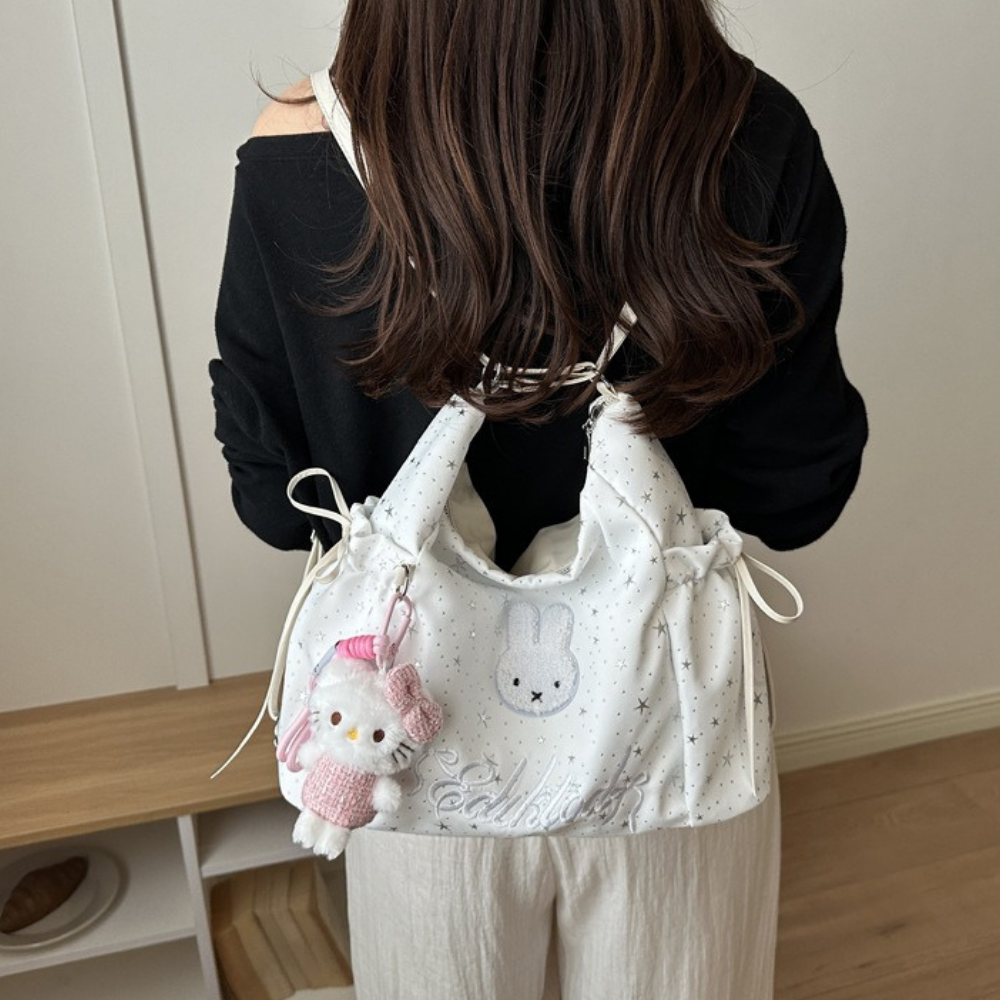 Lusette Bunny Patch Shoulder Bag