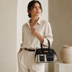 Ambrisa Pocket Satchel Bag for Women | Asverra