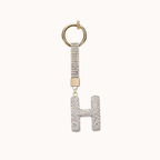 Starry Initials Bag Charm