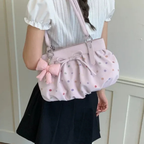 Caspina Polka Dot Shoulder Bag