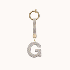 Starry Initials Bag Charm
