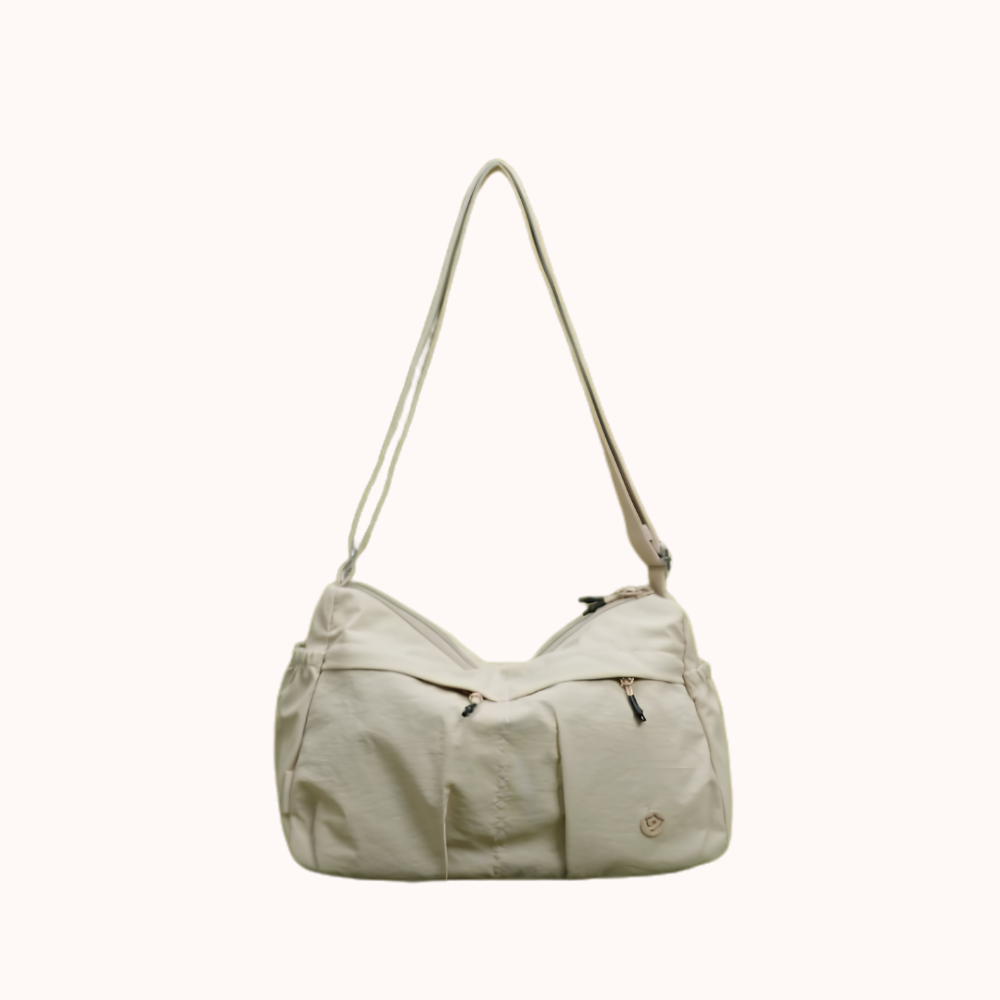 Fabria Ruched Shoulder Bag for Women | Asverra