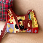Mirano Cat Print Shoulder Bag for Women | Asverra