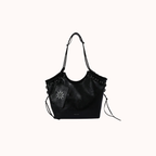 Bravelle Lace-Up Shoulder Bag