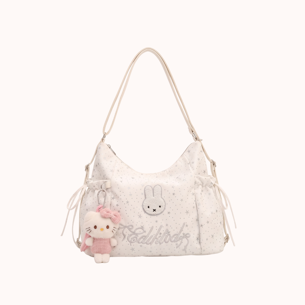 Lusette Bunny Patch Shoulder Bag