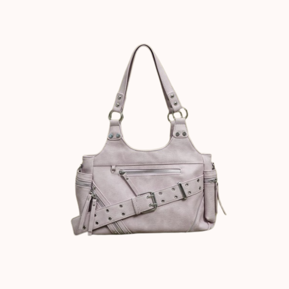 Valmira Studded Shoulder Bag for Women | Asverra
