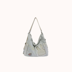 Lusette Bunny Patch Shoulder Bag for Women | Asverra