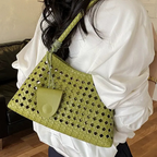 Tesoria Woven Shoulder Bag