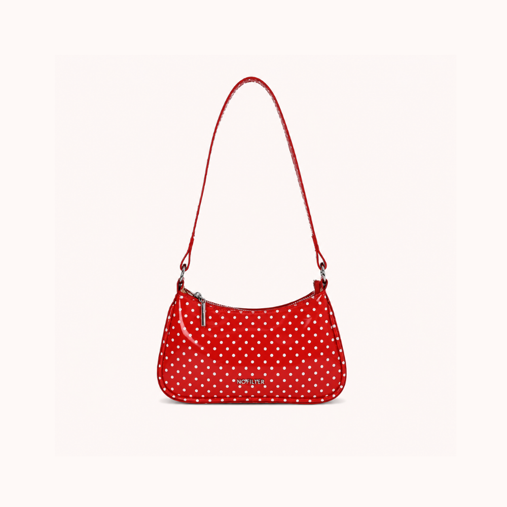 Rubiena Polka Dot Shoulder Bag