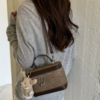 Leporia Bunny Charm Mini Handbag