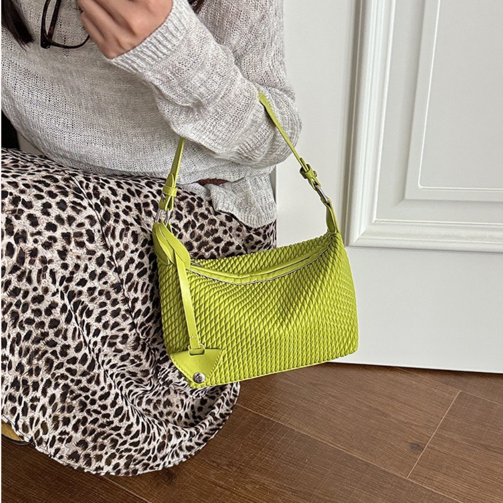 Tissara Woven Shoulder Bag for Women | Asverra