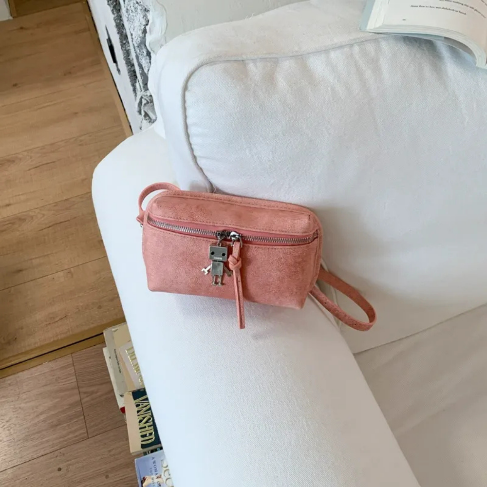 Tinnia Robot Charm Crossbody Bag for Women | Asverra