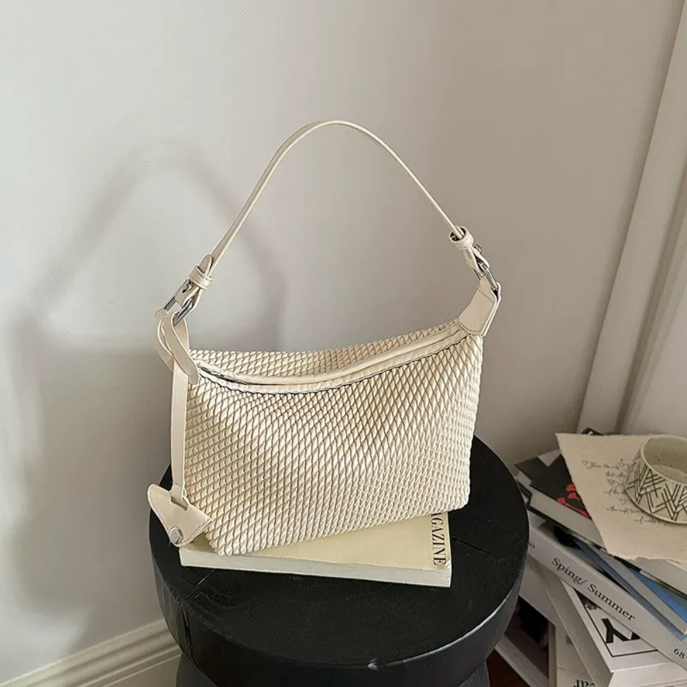 Tissara Woven Shoulder Bag for Women | Asverra