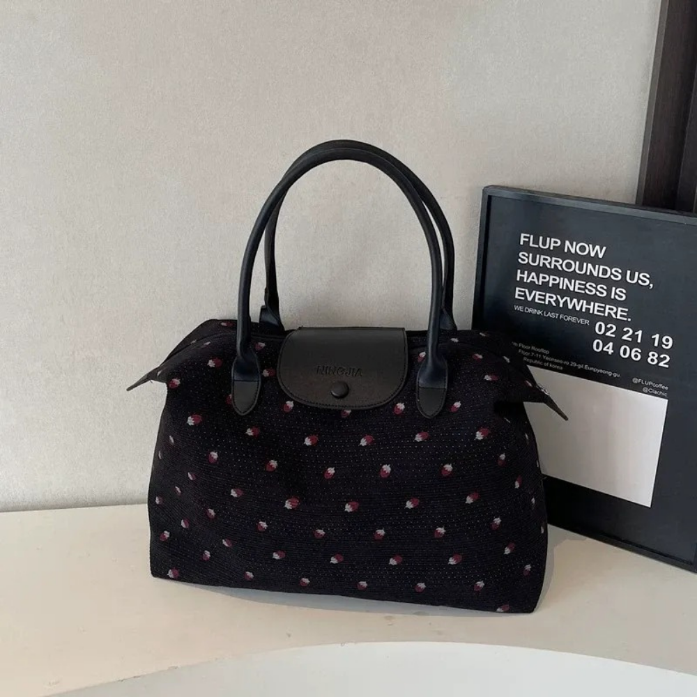 Fraiselle Strawberry Tote Bag for Women | Asverra