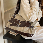 Marnica Belted Shoulder Bag for Women | Asverra