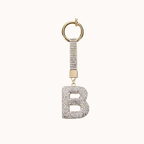 Starry Initials Bag Charm