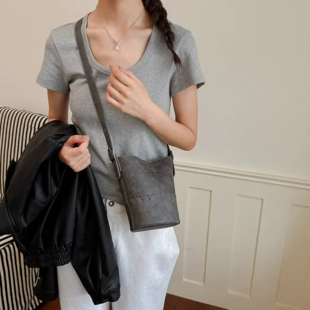 Lacira Stitched Tote Bag for Women | Asverra