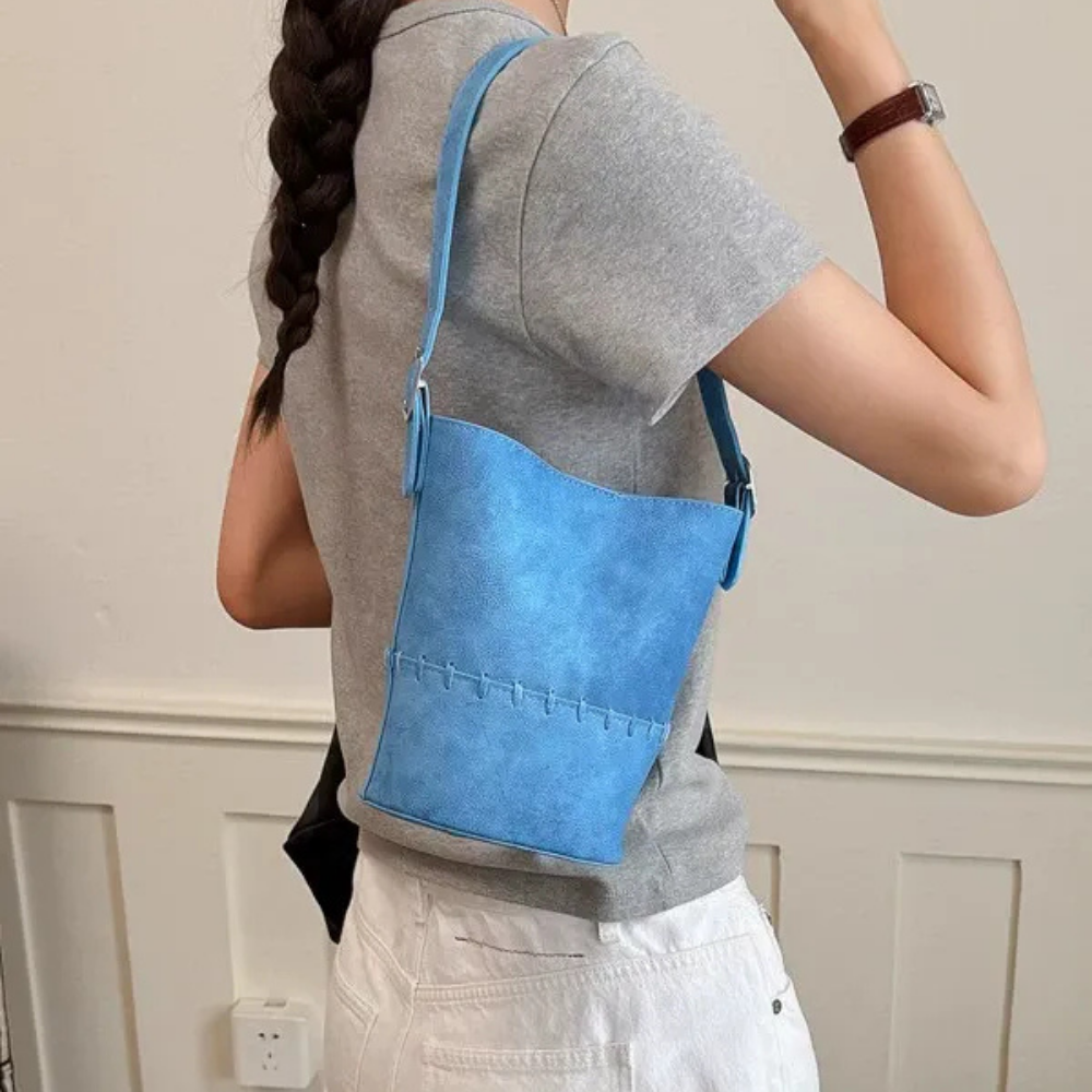 Lacira Stitched Tote Bag for Women | Asverra