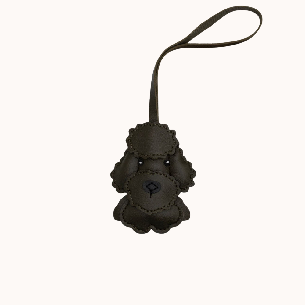 Poodle Bag Charm