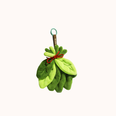 Lucky Leaf Plush Bag Charm