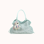 Roselle Leopard Print Shoulder Bag for Women | Asverra
